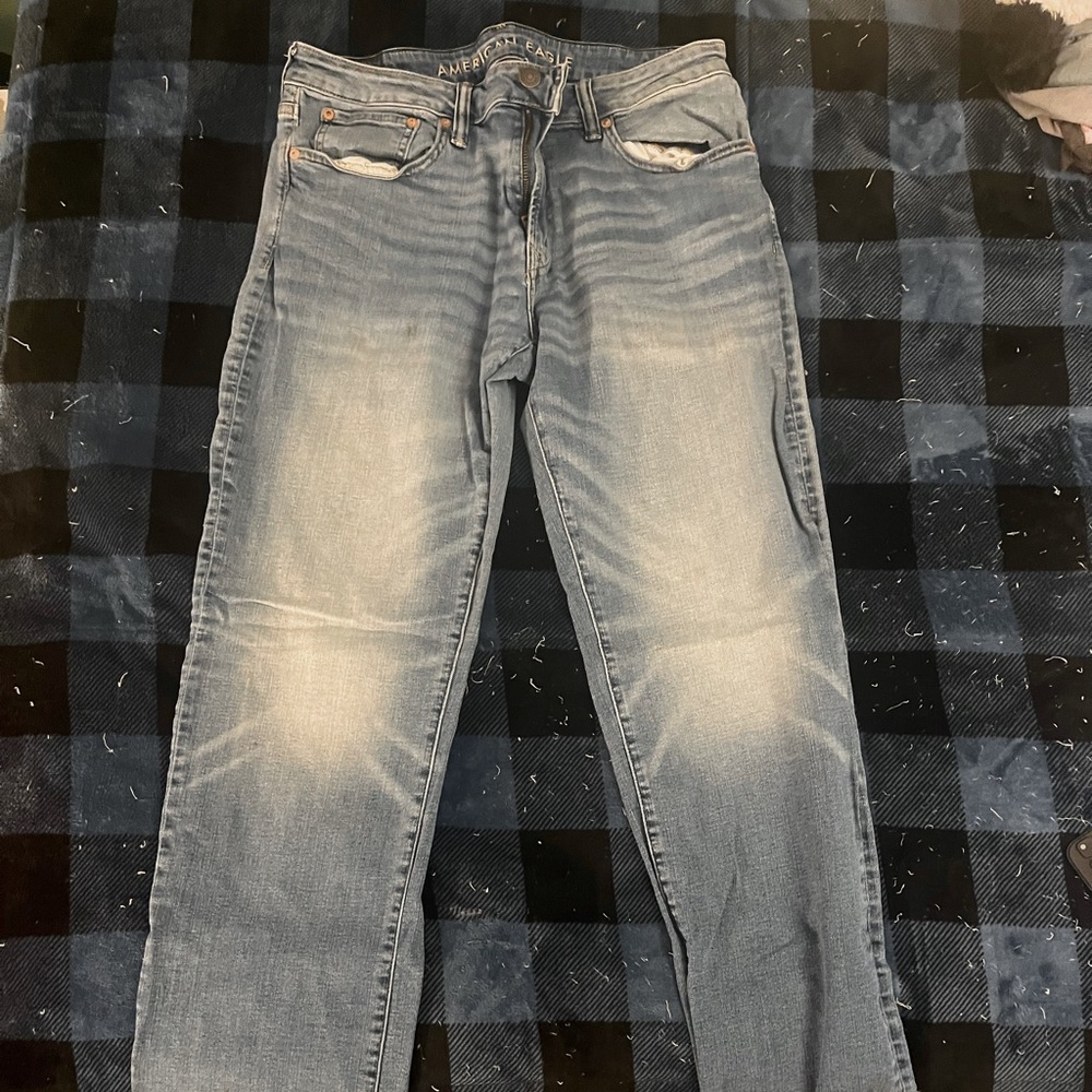 American Eagle blue jeans 34x36